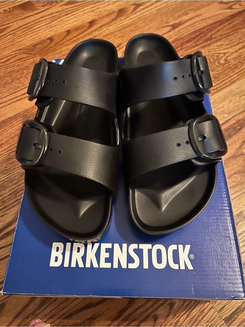 Birkenstock Black Women's Arizona EVA Double-Strap Sandals